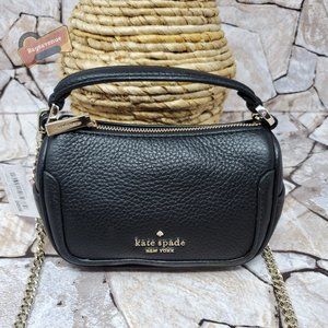 #bagsavenue fastship Smoosh Pebble Leather Micro Top Handle Crossbody kate spade